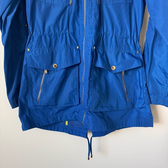 Michael Kors Blue Rain Coat - Picture 4 of 7